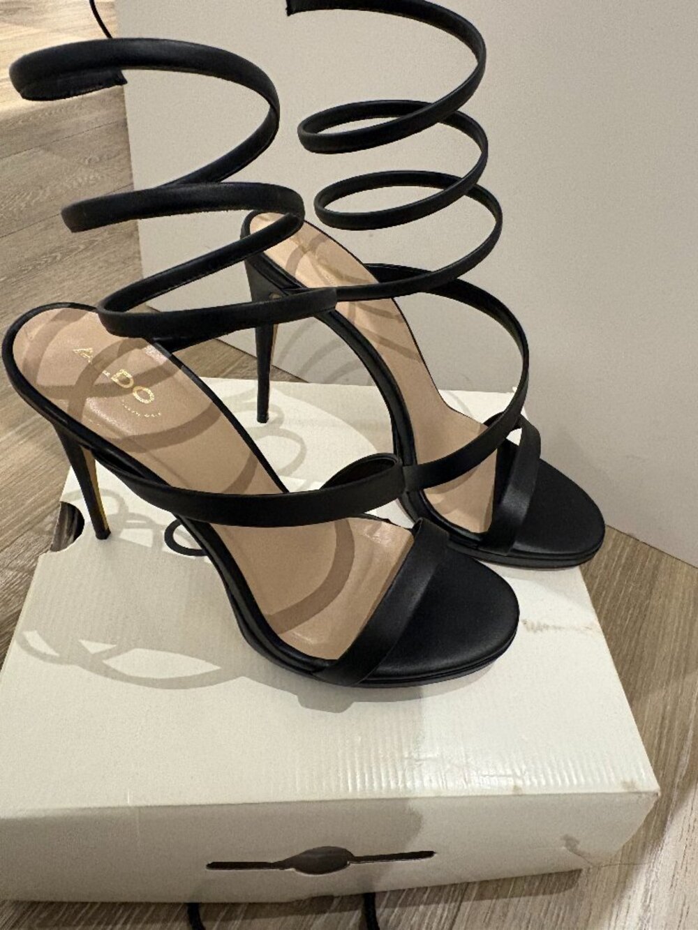 Aldo strappy heels